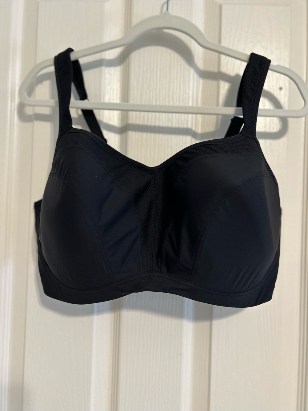 Panache Black Full Coverage Support Bra 40FF